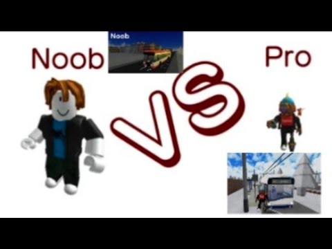 Roblox Noob VS Pro In Nid's Buses & Trams - YouTube