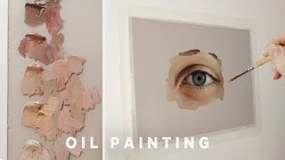 Oil Painting Tips || Color mixing, mediums, etc