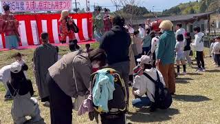 2023/04/09 浅草流犬山神楽保存会 えぼし丘ぼたん桜まつり 五穀舞