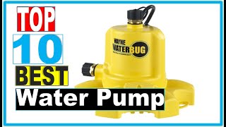 Water Pump: Best Submersible Water Pump 2022 (Buying Guide)