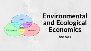 DDI 2021 - Environmental and Ecological Economics - Turner