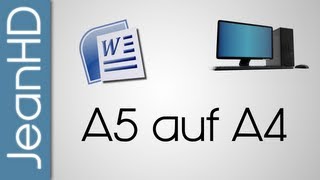 Zwei A5 Seiten auf eine A4 Seite drucken - Microsoft Word - PC Tipps Und Tricks