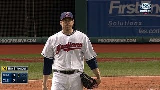 MIN@CLE: McAllister fans eight Twins in strong outing