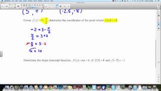 PreCalc 10: 6.5 Function Notation