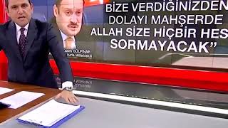 Fatih portakal'dan dini siyasete alet edenlere tokat gibi cevap