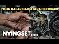 Penyebab mesin Supra 125 fi bunyi kasar dan berisik