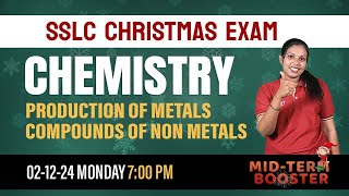 SSLC Chemistry Chapter 4,5 | PRODUCTION OF METALS / COMPOUNDS OF NON METALS | TargetSSLC