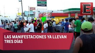 Protestan en Guerrero por gasolinazo