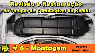 Montagem 06 - Revisão e Restauração do Tanque de Combustível - Como evitar incêndio