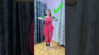 HOW TO DO BHARATANATYAM NAMASKAR 🙏 (DAY 1) {30 Days Dance Series} #shorts [Nagina Arora]