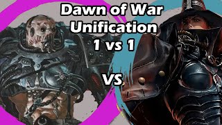 Dawn of War Unification: 1 vs 1 Emperor's Children (Mella) vs Witch Hunters (Softwine)