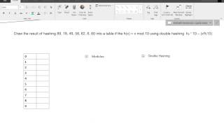 Hashing - Part 4: Double Hashing