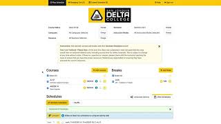 Register for Classes from the Schedule Planner