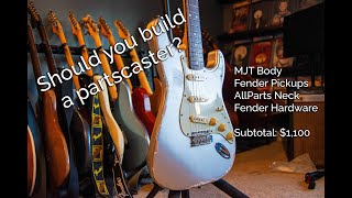 Should You Build a Partscaster? | Not-a-Fender Partscaster Strat Demo