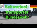 Schwerlasttransporter Bundeswehr SLT 56 und SLT 2 