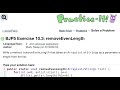 Java Practice It | Exercise 10.3: removeEvenLength | ArrayList, collections, array list