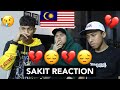 SAKIT - Zynakal ft Yonnyboi ( Official Lyric Video ) - MALAYSIAN REACTION