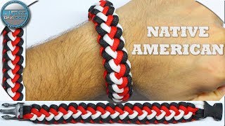 World of Paracord Awesome Paracord Bracelet Native American - How to Make Paracord Bracelet DIY