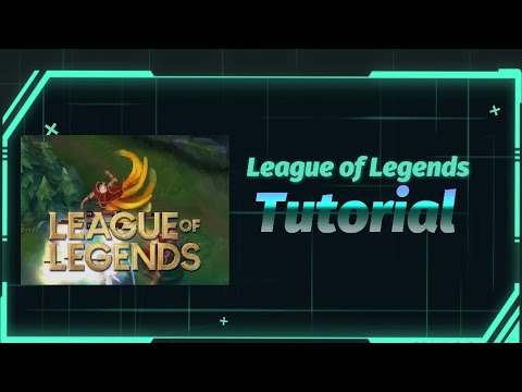 Tutorial League Of Legends Youtube