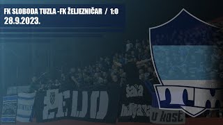 FK Sloboda - FK ŽELJEZNIČAR 1:0 / THE MANIACS