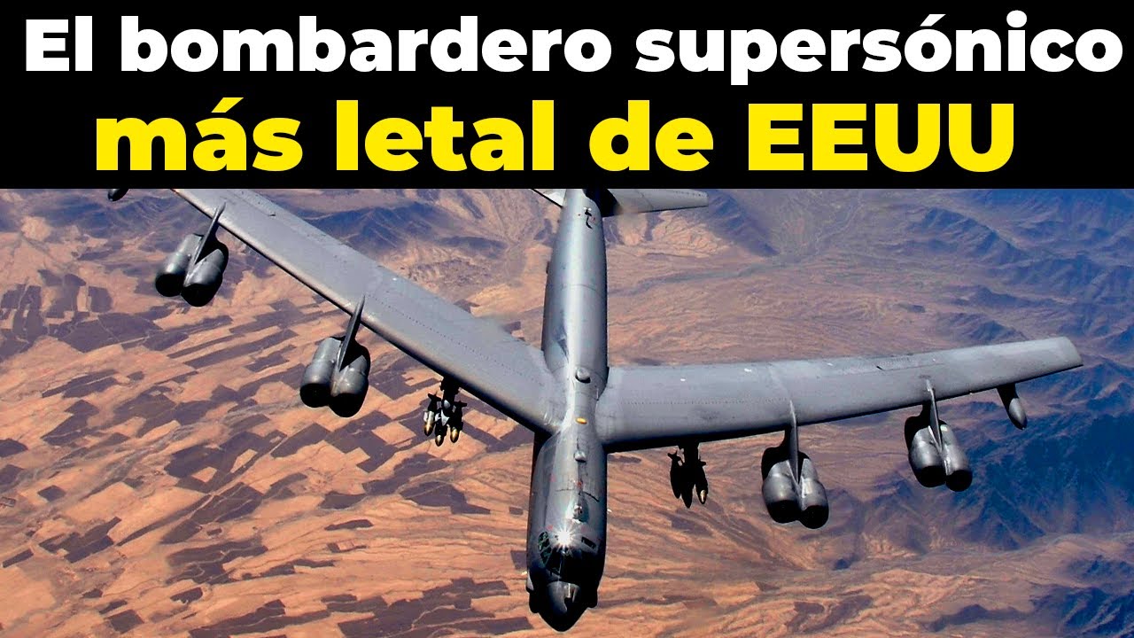 Tiembla RUSIA! El B-52 Stratofortress , El Bombardero Más LETAL DE EEUU ...