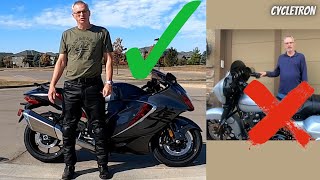 Why Cruiser Riders Should Switch to Sport Bikes