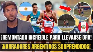 ¡REMONTADA DE PELICULA! ARGENTINOS SORPRENDIDOS COMO ATLETA PERUANO LE SACA MEDALLA DE ORO A ECUADOR