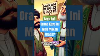 Orang Kaya Ini Mau Makan Gratis? Lihat Jawaban Cerdas Nasrudin!#humorsufi #tawasufi #shorts