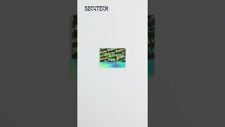 106. 씨큐테크 홀로그램 라벨 스티커 | SECUTECH HOLOGRAM LABEL STICKER with LOGO | #shorts #sticker #label