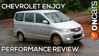 Chevrolet Enjoy Performance Review by OnCars India