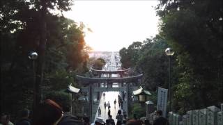 2016 福岡県 宮地嶽神社 光の道　動画