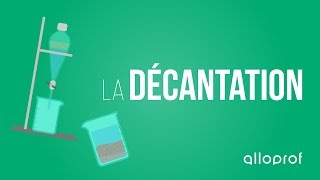 La décantation | Sciences | Alloprof