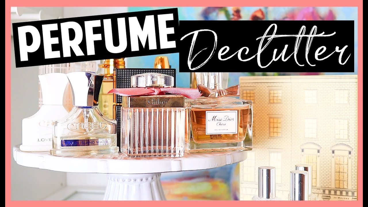Perfume Collection Declutter Youtube