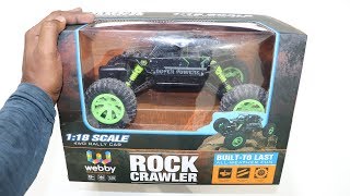 RC Rock Crawler Rally Car Unboxing \u0026 Testing – Chatpat toy tv