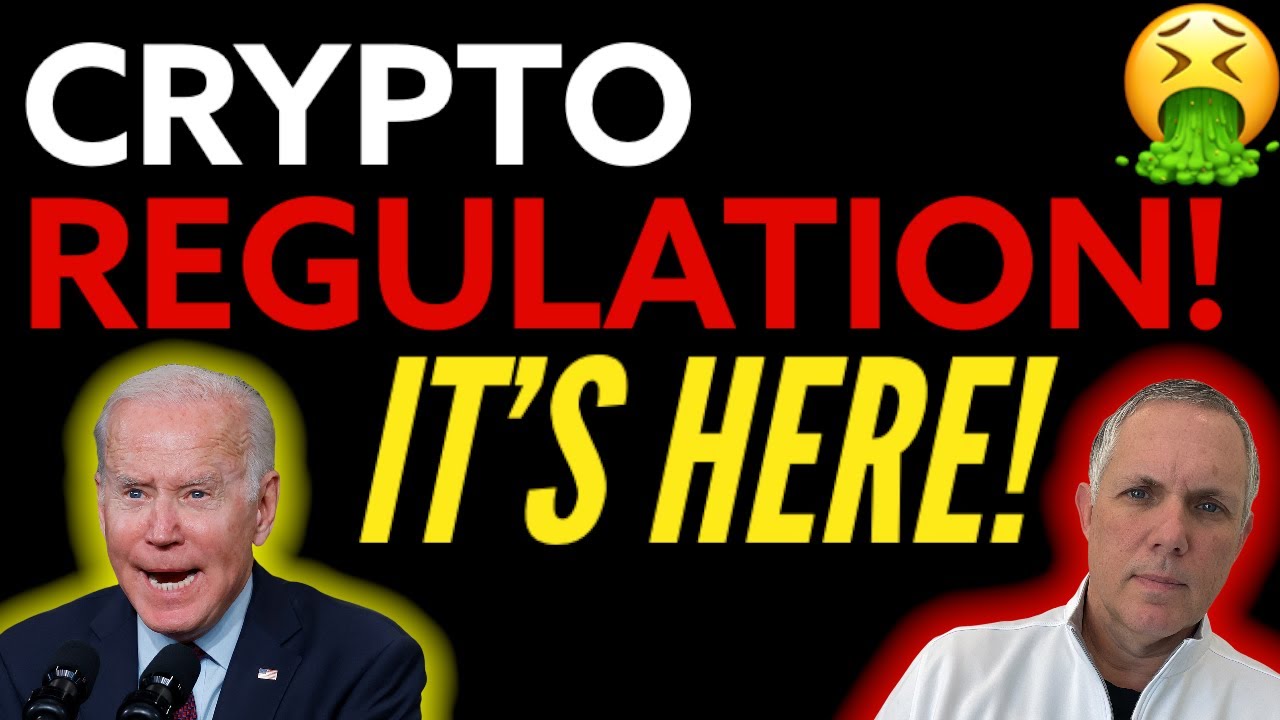 CRYPTO REGULATION - IT'S HERE AND IT IS GOING TO HAPPEN!