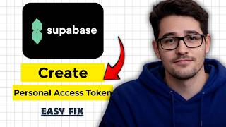 How to Create a Personal Access Token in Supabase 2026 (Quick & Easy)