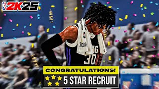 BECOMING A 5 STAR SHOOTING GUARD IN MY JUNIOR SEASON (FULL MOVIE)