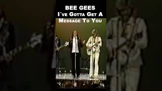 BEE GEES Live 1973 - I´VE GOTTA GET A MESSAGE TO YOU #shorts #beegees #jivetubin #love