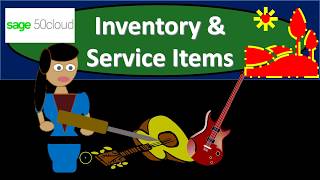 Inventory \u0026 Service Items Part 1 6.10 1 Sage 50cloud Accounting 2020