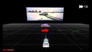 Real-time Unsupervised Feature Model Generation for a Vehicle Following System (Audi 100)