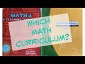 Primary Math Curriculum / Teaching Textbooks VS Saxon Math