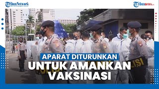 Aparat Gabungan TNI dan Polri Turunkan 83 Ribu Personel untuk Amankan Program Vaksinasi