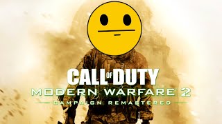MW2 Remastered Is Kind of Disappointing