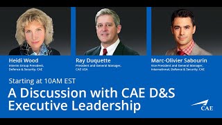 CAE  Executive Leadership CAEOneWorld 2020, Defence \u0026 Security