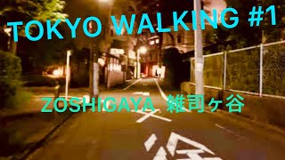 [VLOG] [4K] TOKYO ZOSHIGAYA WALKING 雑司ヶ谷の夜散歩