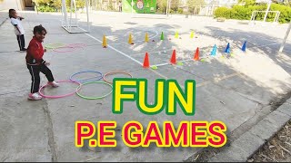 Easy physical education games | pe games for students | educaçãofisica | parkour games