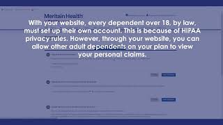 Managing Your Claim And Hippa Settings