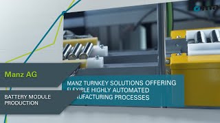 Manz AG - Battery Module Production