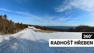 360° Radhošť hřeben - statické panorama | KRÁSY BESKYD