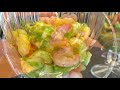 verrines avocat crevettes ananas noel